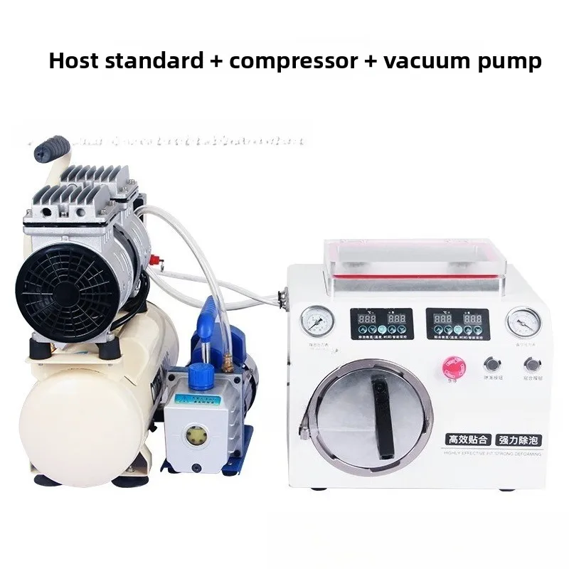 

KT-909 screen press machine, defoaming machine, vacuum bonding machine, mobile phone screen explosion repair external air pump