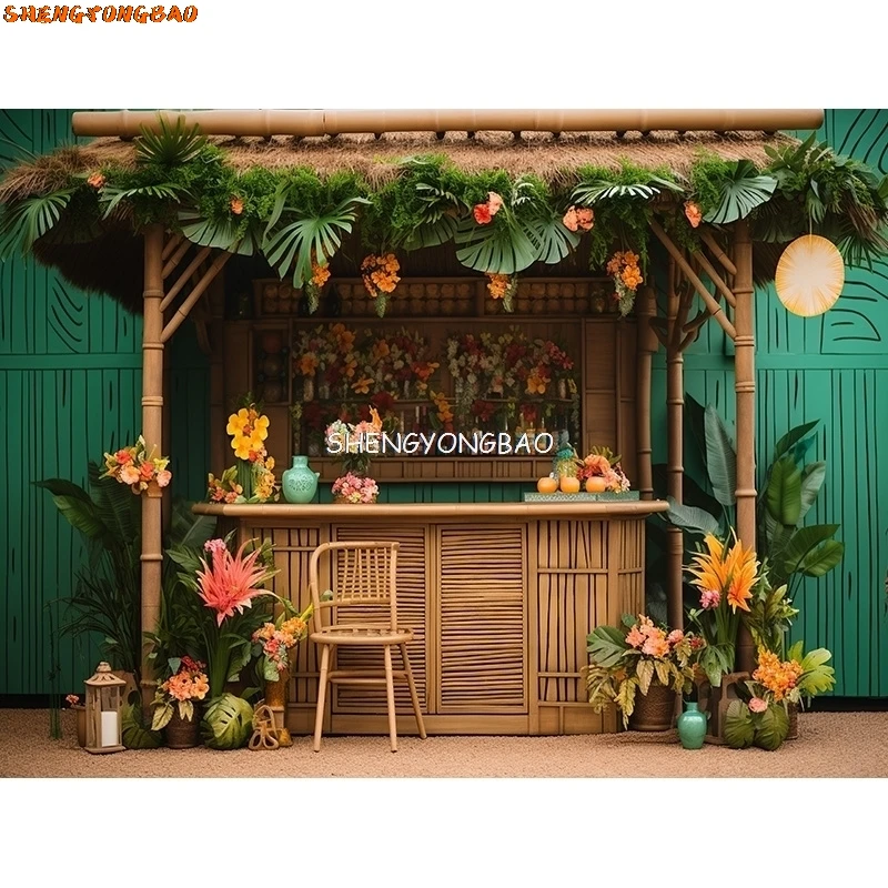 Vintage Old Tavern Barista Coffee Shop Bar Photography Backdrop Warm Medieval Inn Fantasy Retro Photo Studio Background LJG-07