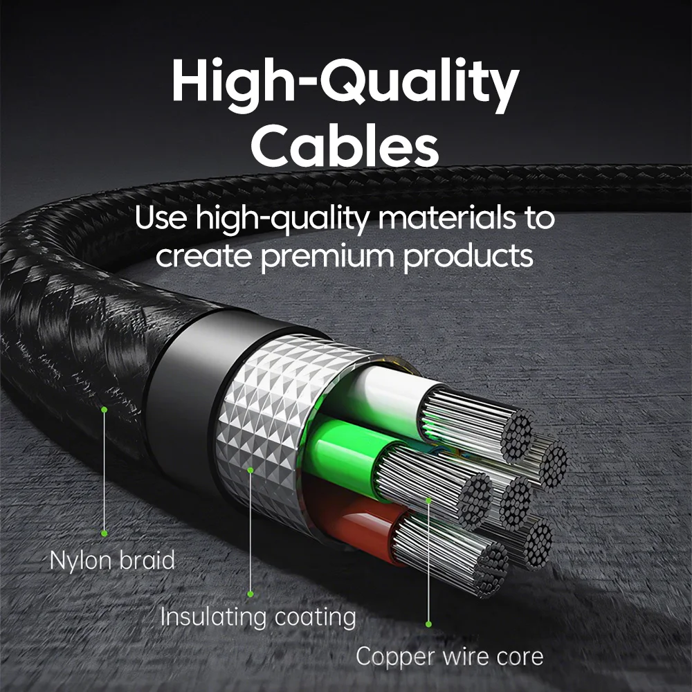 240W Braided Digital Cable Type C To Type C Fast Charging Cable for iphone 15 16 Samsung Xiaomi Huawei USB Type C Cable