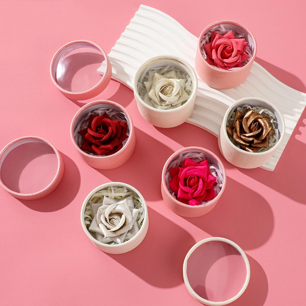 هايلايتر أحمر الخدود الوردي ثلاثي الأبعاد يعزز البشرة بشكل طبيعي، مكياج عاري بتلات صغيرة، سهل التلوين، مكياج الوجه للنساء يدوم طويلاً #3