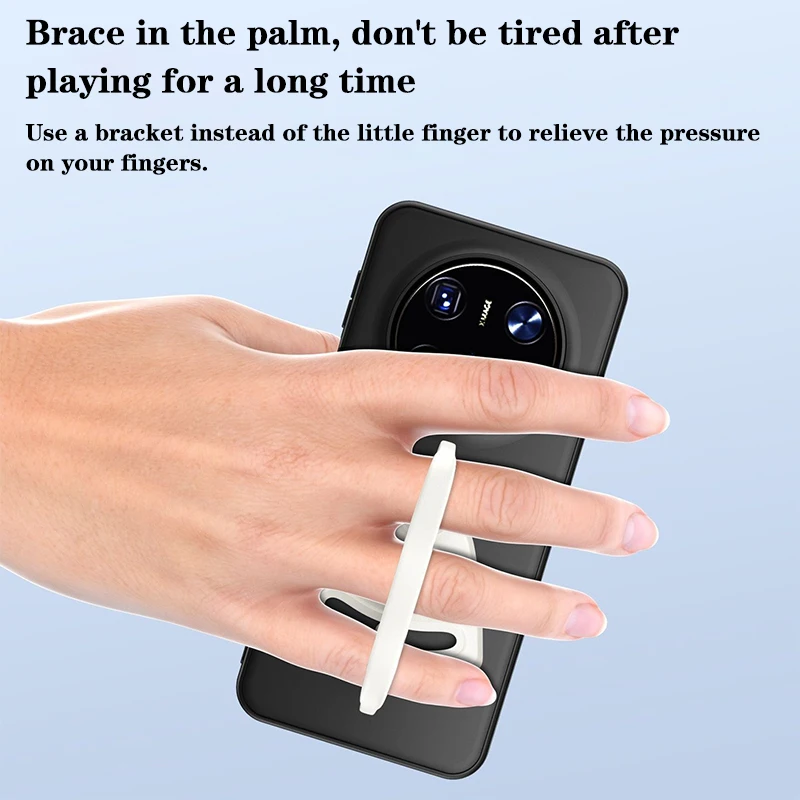 

Universal Finger Ring Phone Holder Foldable Rotatable Phone Stand Back Sticker Finger Grip Bracket Handheld Finger Grip Holder