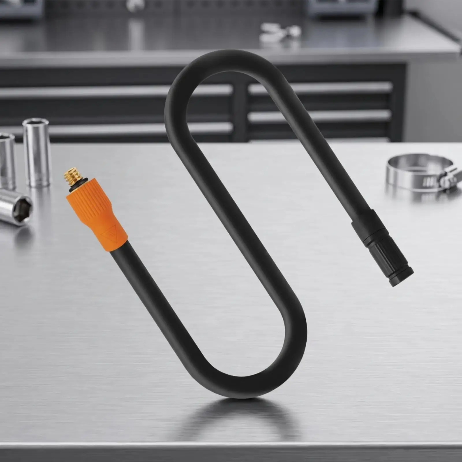 Heavy Duty Inflation Hose 6 Pack M6 Fitting for Powerful Portable Compressor 220V Screw Air Pump Tire Maintenance Tool