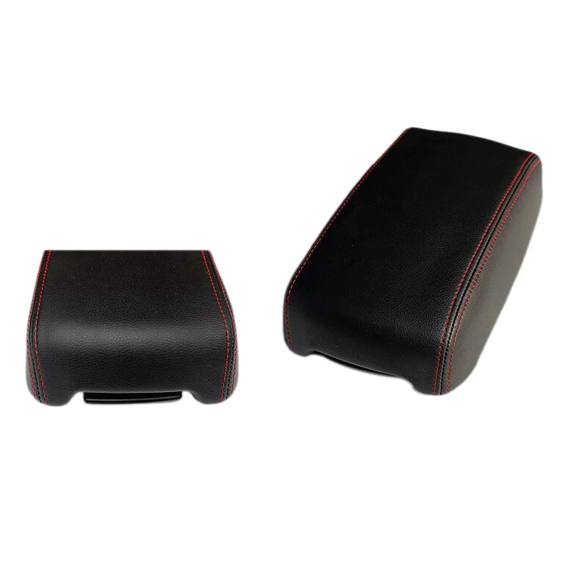 Funda de cuero de microfibra personalizada para reposabrazos central Mitsubishi ASX AAB041