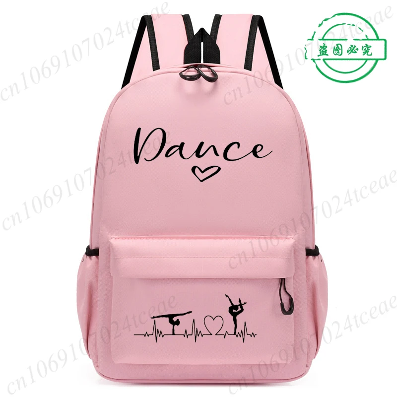 Dance Heartbeat Design Schoolbag Child Kids Backpack Cute Small Cartoon Travel Bag Back To School  Children Kindergarten Bookbag