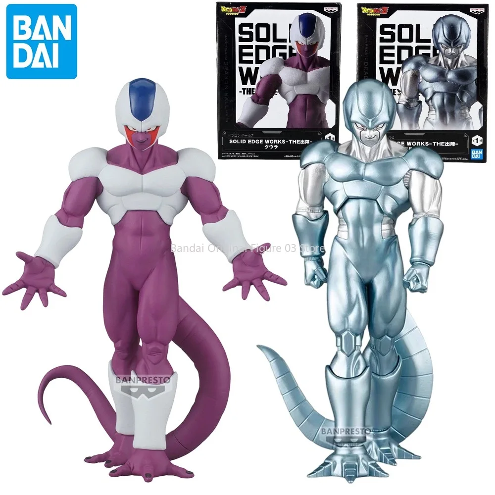 

In Stock BANDAI Banpresto Dragon Ball Z Anime Figurines Solid Edge Works Cooler PVC Action Figures DBZ Collectible Model Toys