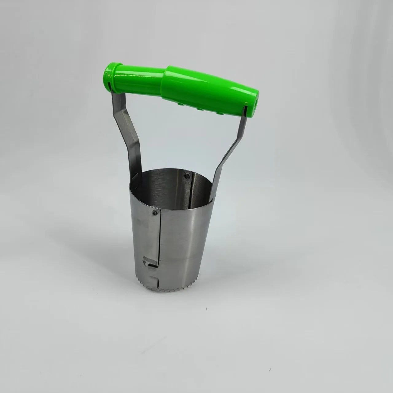 أداة زرع الفولاذ المقاوم للصدأ شتلات نباتية في الحديقة زراعة الشتلات البستنة وتطعيم قطعة أثرية لدغ