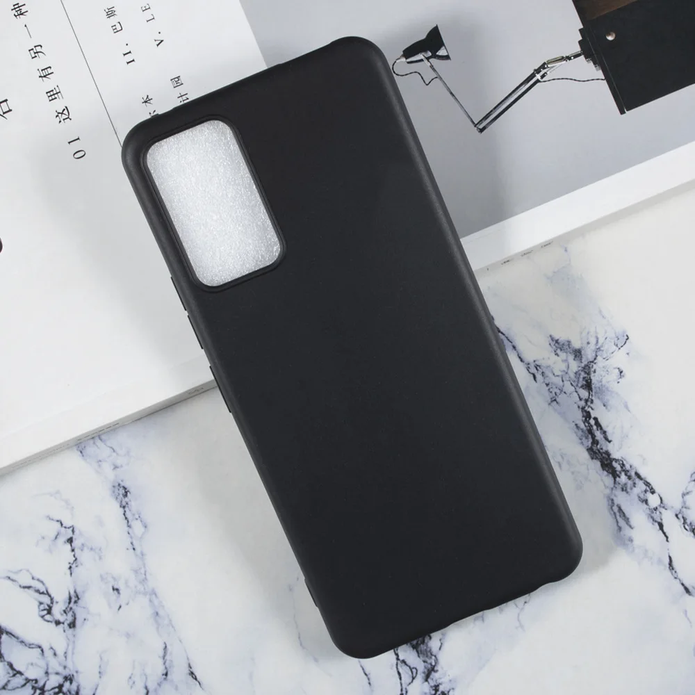 Black Soft Silicone Funda for TCL 408 406 405 Case 6.6 Inch Soft TPU Good Quality Coque For TCL 408 Cover