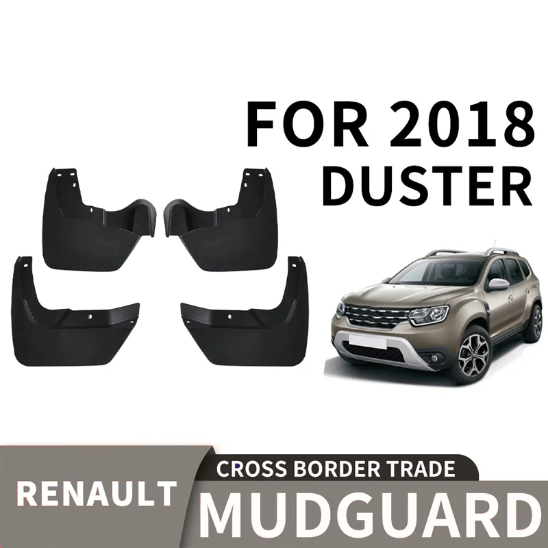 For 2018 Dongfeng Renault Duster DUSTER car tire fender PP soft rubber material car accessories