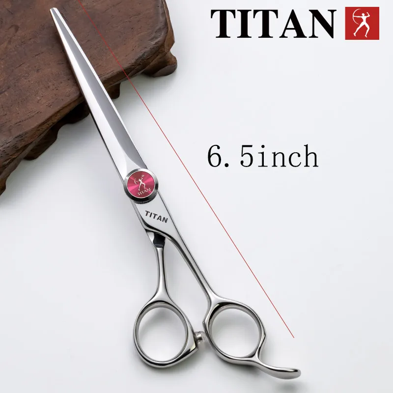 TITAN Professionelle Friseurschere, Haarschneide- und Ausdünnwerkzeug aus VG10-Stahl, 6,0, 6,5 Zoll, Salon-Schneidewerkzeuge – Detail 9