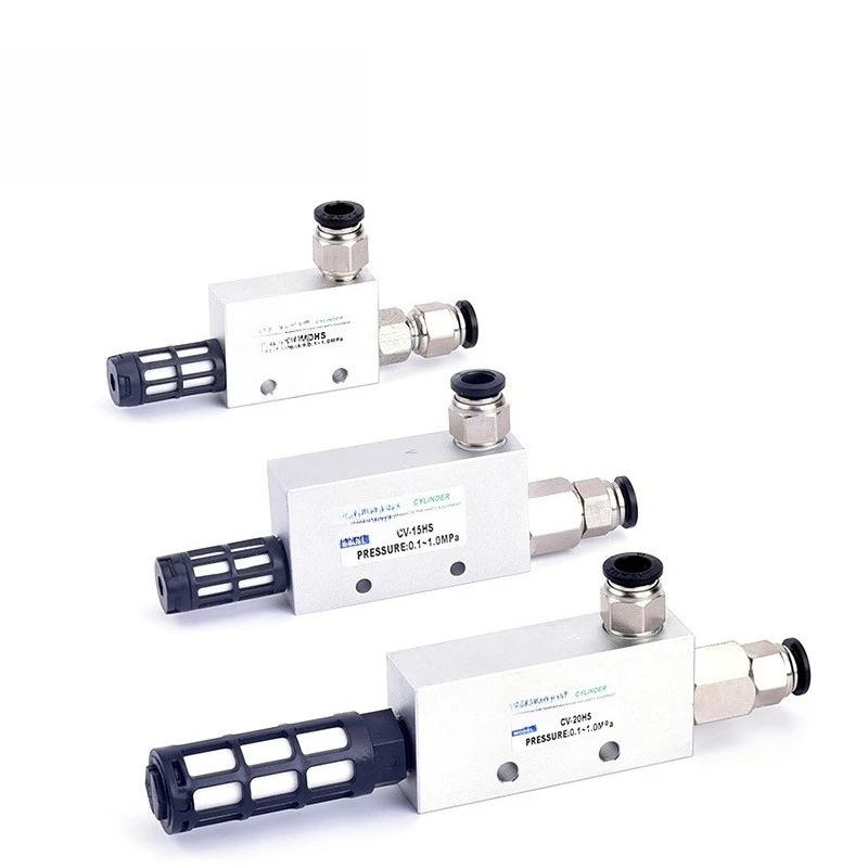 

Working medium CV-10HS CV-15HS CV-20HS CV-25HS CV-30HS Industrial pneumatic vacuum generator for air negative pressure valve
