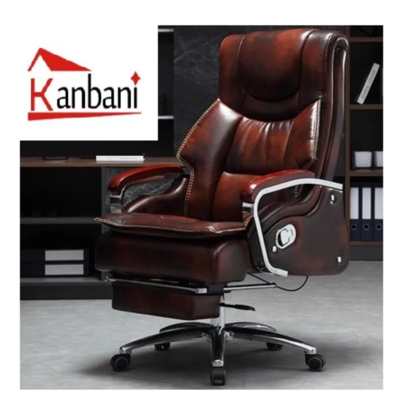 Kanbani Business Lying Nap Office Chair Massage Executive Comfortable Sitting Home Computer Chair Free Shipping