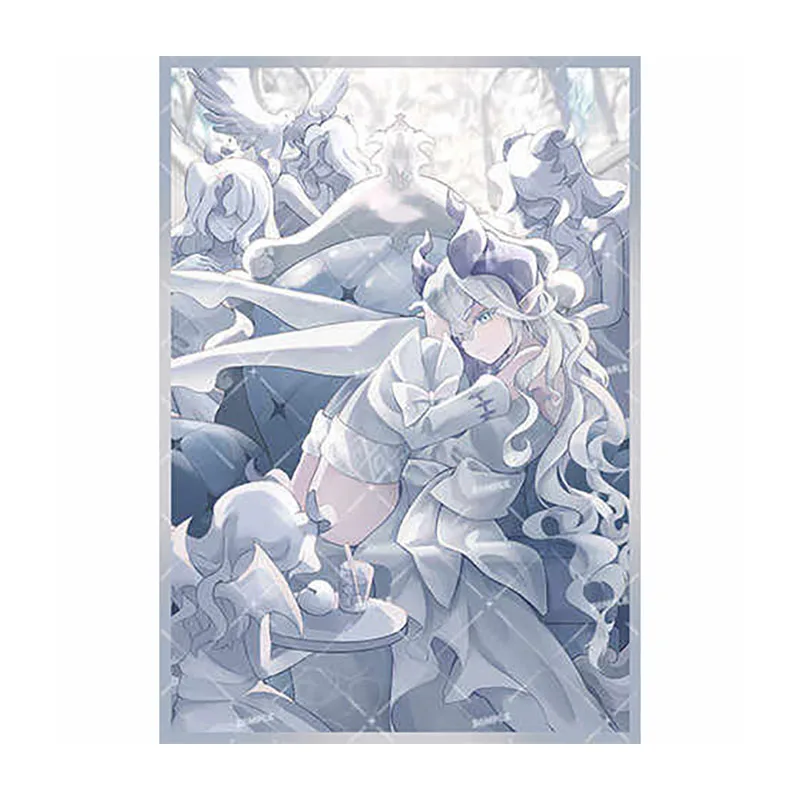 

50pcs/set Yu-Gi-OH! Lady Labrynth of the Silver Castle Flash Card Sleeve Anime Game Collection Card Protective Cover 63*90mm