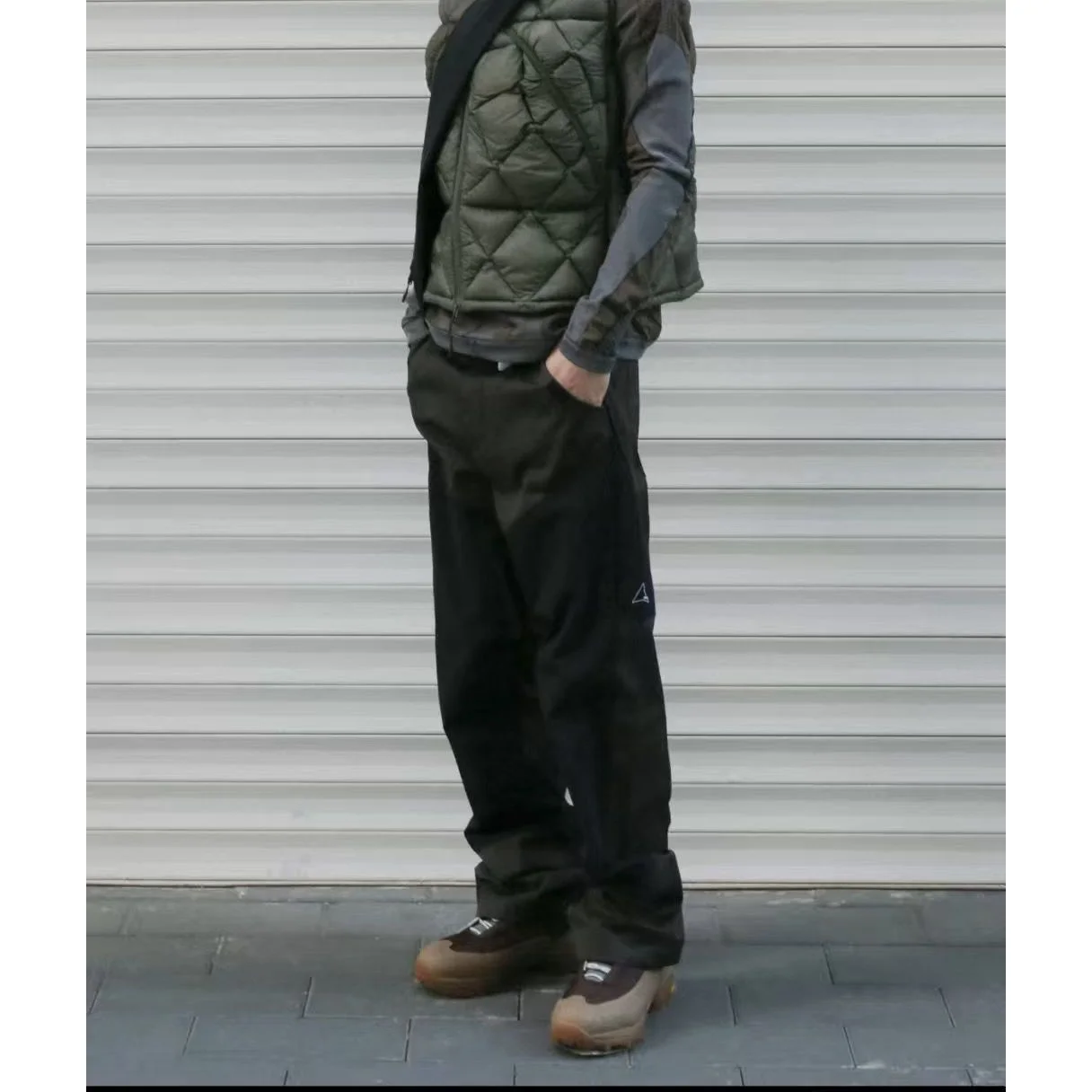 

Outdoor Workwear ROA HIKING Mountain Series Dstring Straight Leg Climbing Sports Casual Work Trousers CleanFit Sle