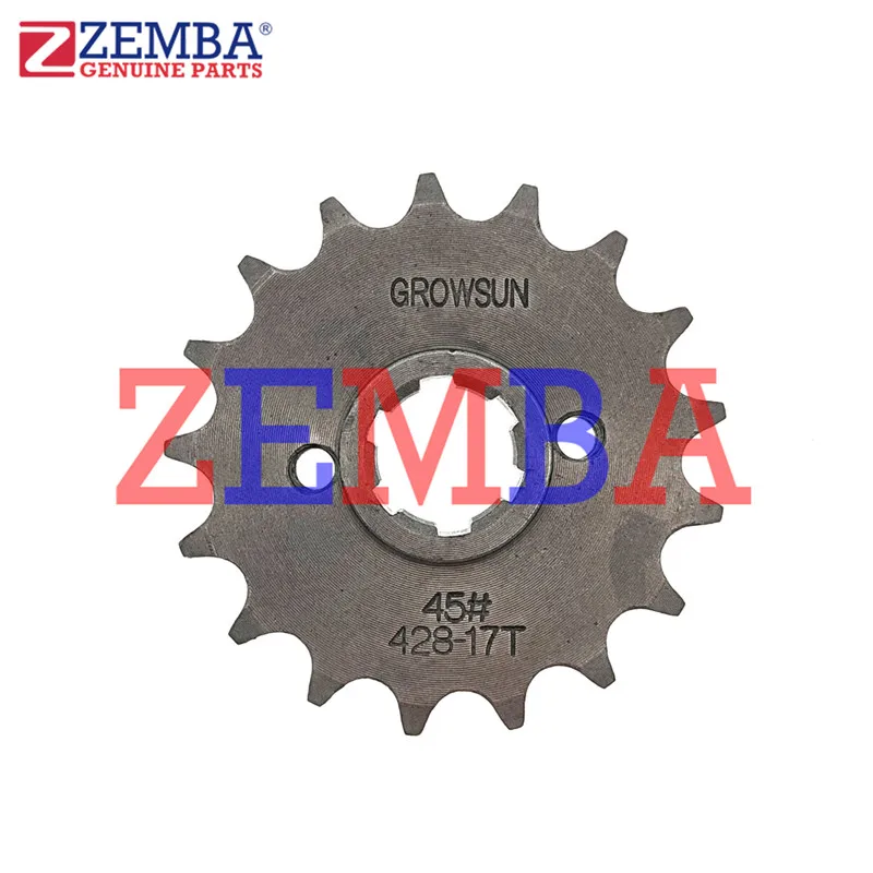 

428-17T 1045 STEEL FRONT SPROCKET FOR KEEWAY HORSE125 HORSE150 WY125