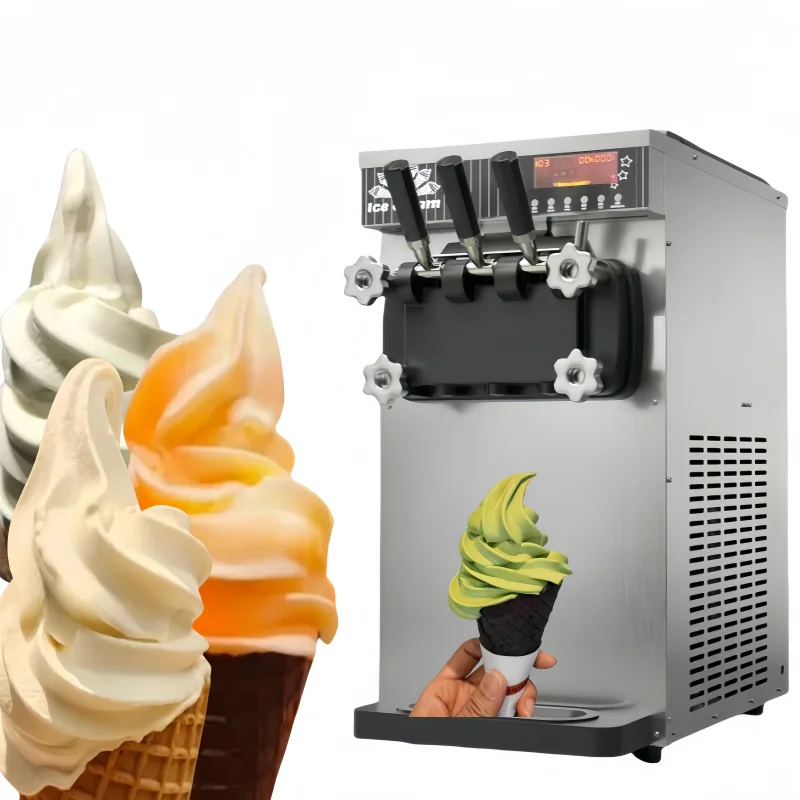 

New Product Desktop Single Gelato Making Machine Hot Selling Mini Automatic Soft Rolled Ice Cream By Sea To Door