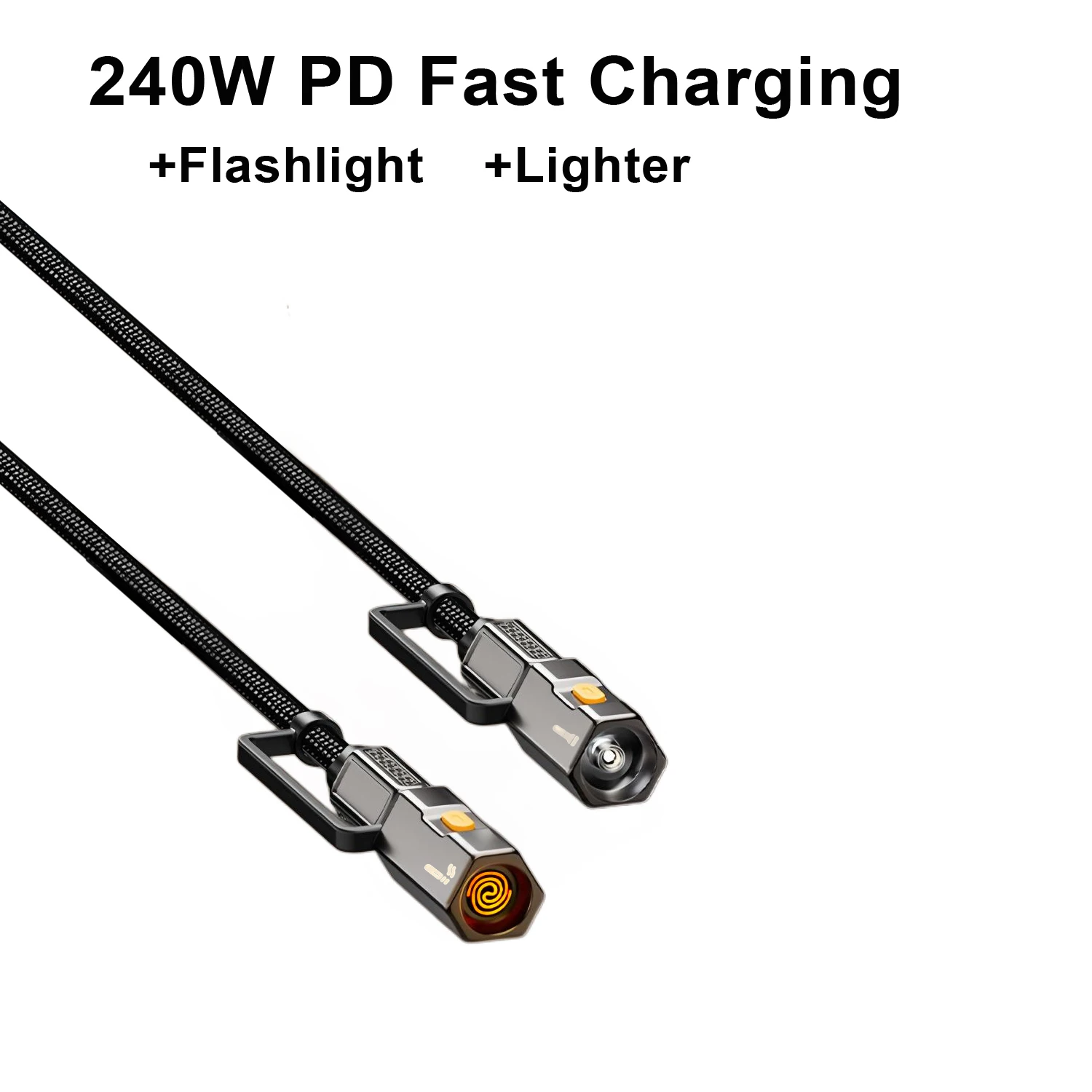 cabo-de-carregamento-rapido-de-240w-tipo-c-para-tipo-c-multifuncional-com-lanterna-isqueiro-e-led-cabo-usb-c-trancado-para-iphone-e-android