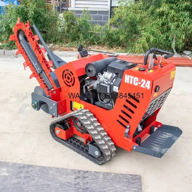 Wmwmnu Farm Use Cable Mini Front End Garden Loader Skid Steer Chainsaw Trencher