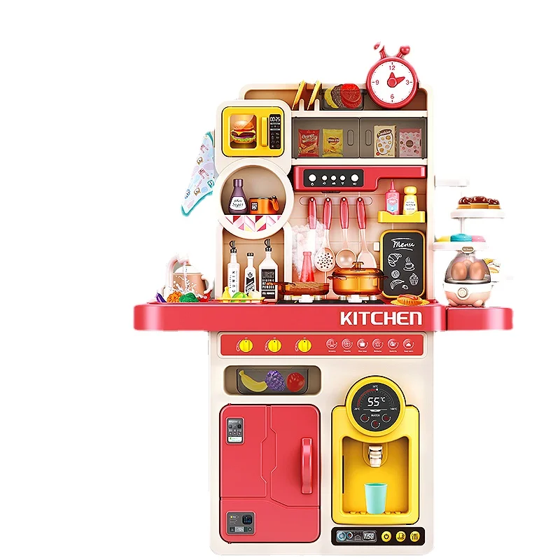 

Yy Children's Educational Kitchen Toys Simulation Real Girls' Kitchenware Cooking and Cooking Gift