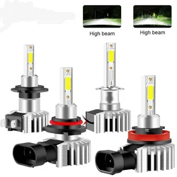 2Pcs 60W 12000LM H7 H8 Headlight COB H4 Led Bulb 9012 Hir2 9005 9006 D9 Headlamp H1 H3 HB3 Led Headlight Car Motorcycle 12V 24V