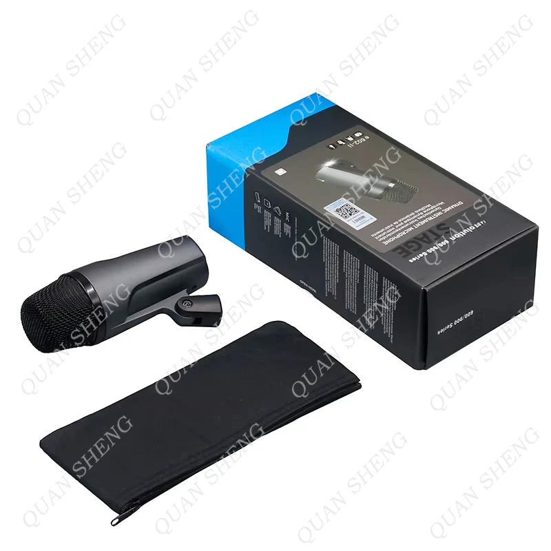 E602-II E602 Professional Cardioid Dynamic Drum Microphone Karaoke Instrument Metal Micrfono Stage Performance Wired Drum Mic