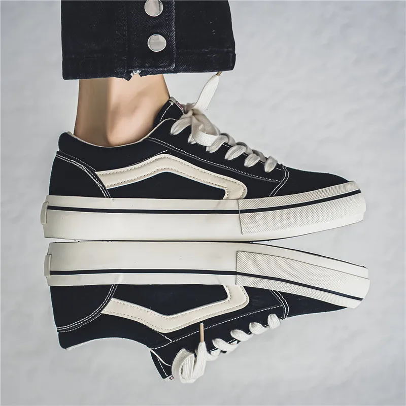 

Men Canvas Casual Shoes Low Top Breathable Lightweight Non Slip Summer Walking Classic Sneakers
