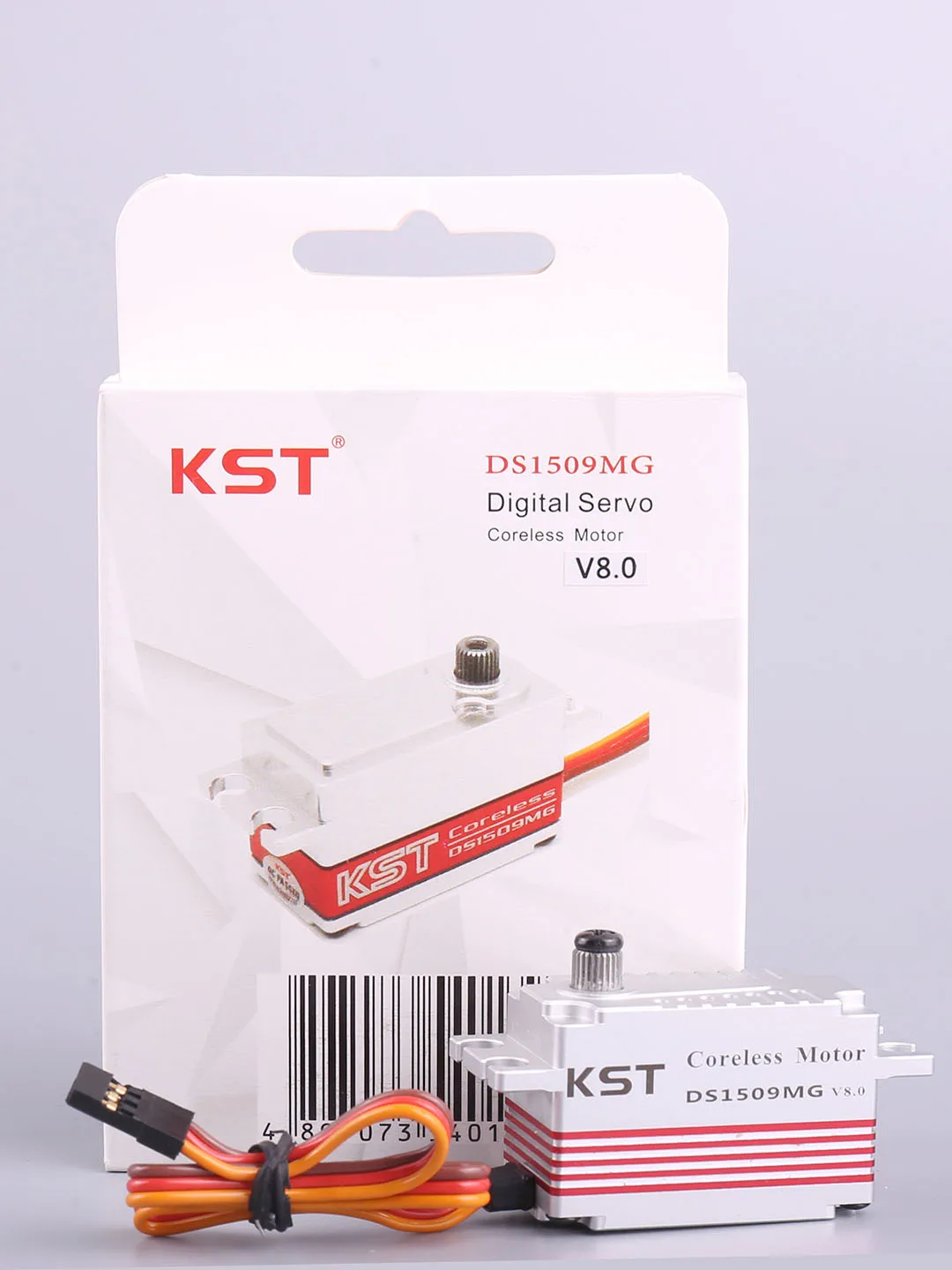 

The New KST DS1509MG V8.0 12.8KG Metal Gear Coreless Digital Servo For RC Model UAV Car Boat Robot Arm Helicopter Airplane Parts