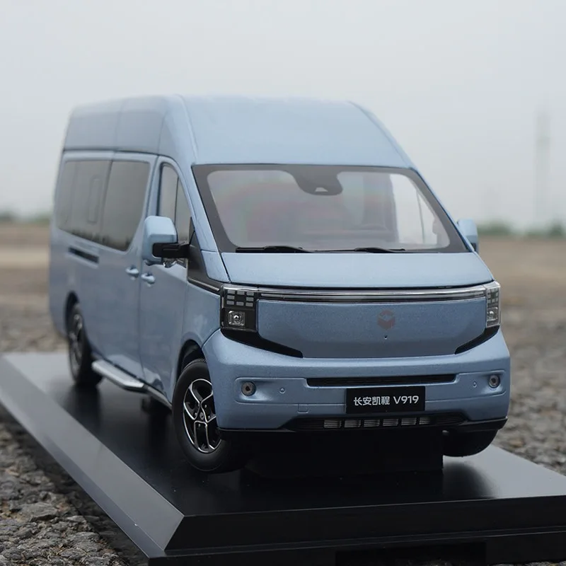 Масштабная модель автомобиля Changan Kaicheng V919 (1:18) из сплава, коллекционная, игрушка-украшение