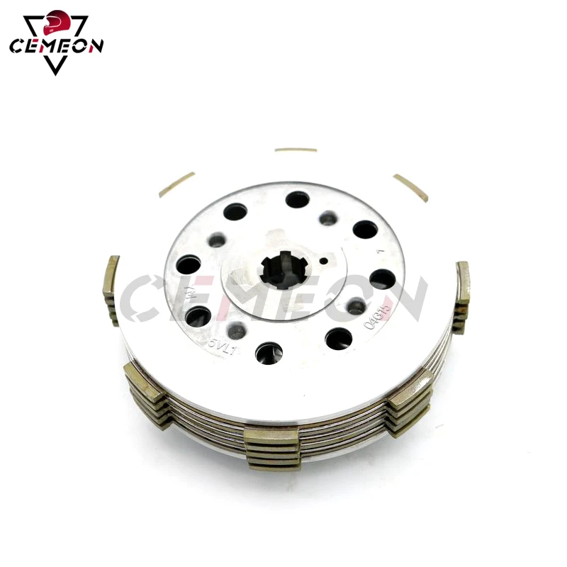 For YAMAHA YBR125 XTZ125 TTR125 YB TTR XTZ 125 Motorcycle clutch disc friction disc clutch drum assembly