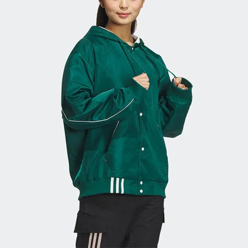 

Adidas Official Authentic NEO Новая уличная свободная куртка унисекс с капюшоном IK3420