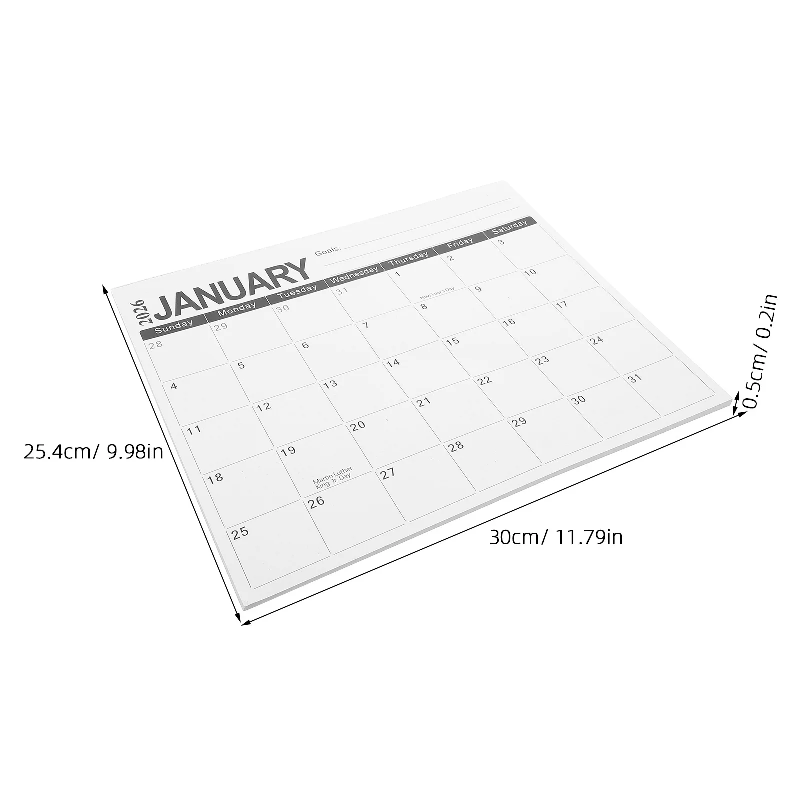 Kitchen Planner Calendar 2026-2027 Magnetic Fridge Organizer 18 Month Writeable Monthly Calendar Pad Family Schedule Organizer
