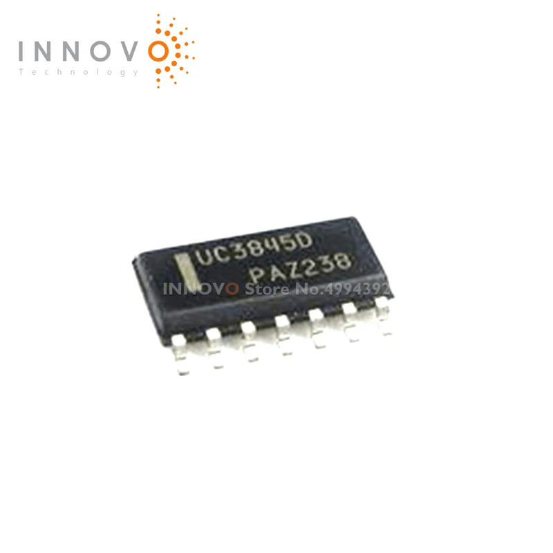 

INNOVO 10pcs/lot UC3845DTR UC3845D UC3845 3845 SOP-14 Free shipping New original