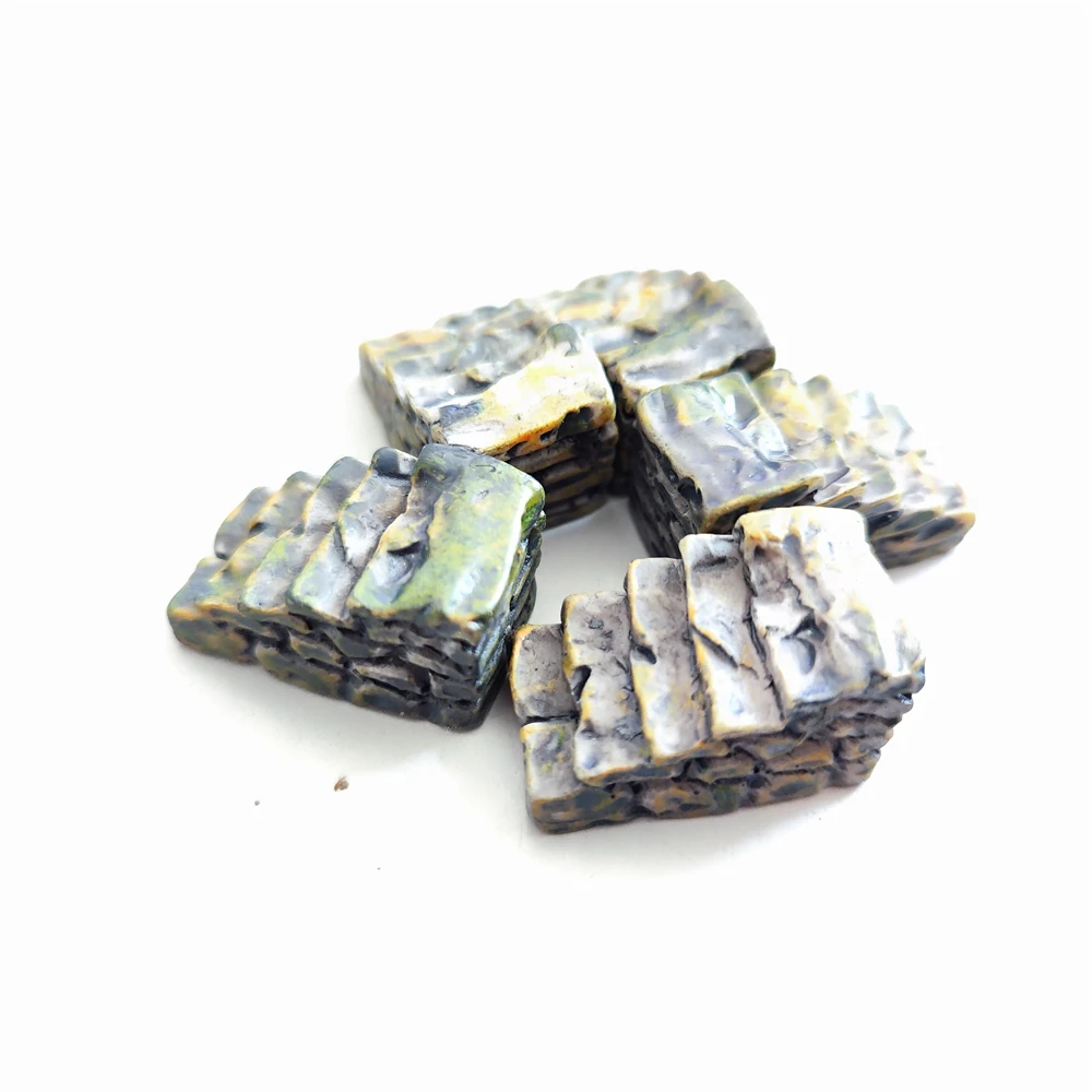 1pcs Artificial Simulation Stone Step Miniature Fairy Garden Home Decoration Mini Craft Micro Landscaping Decor DIY Accessories