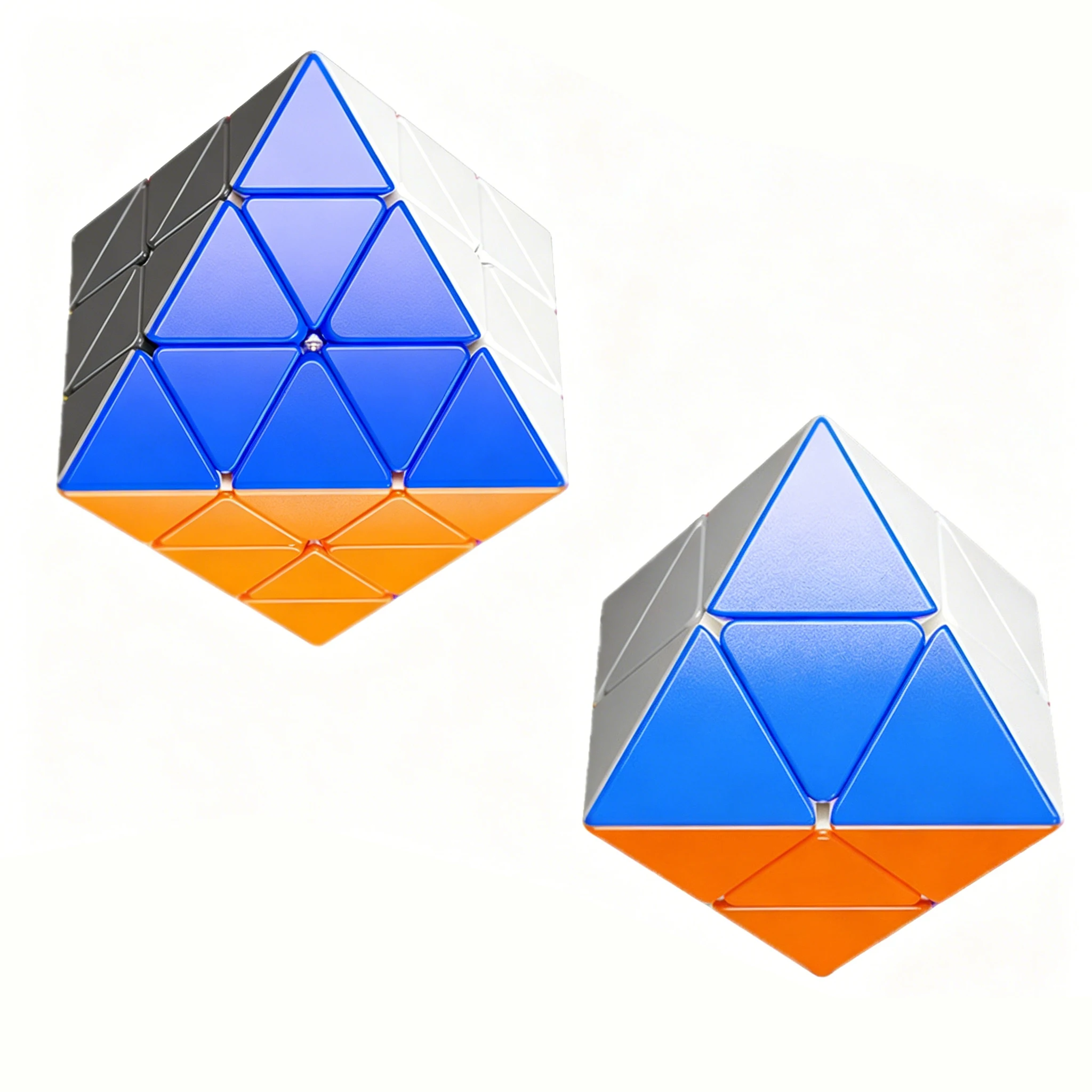 Sengso FTO M Face Turning Octahedron 2x2 3x3 Speed Cube Octahedron Stickerless Competition Cube Puzzle Logic Training Gift
