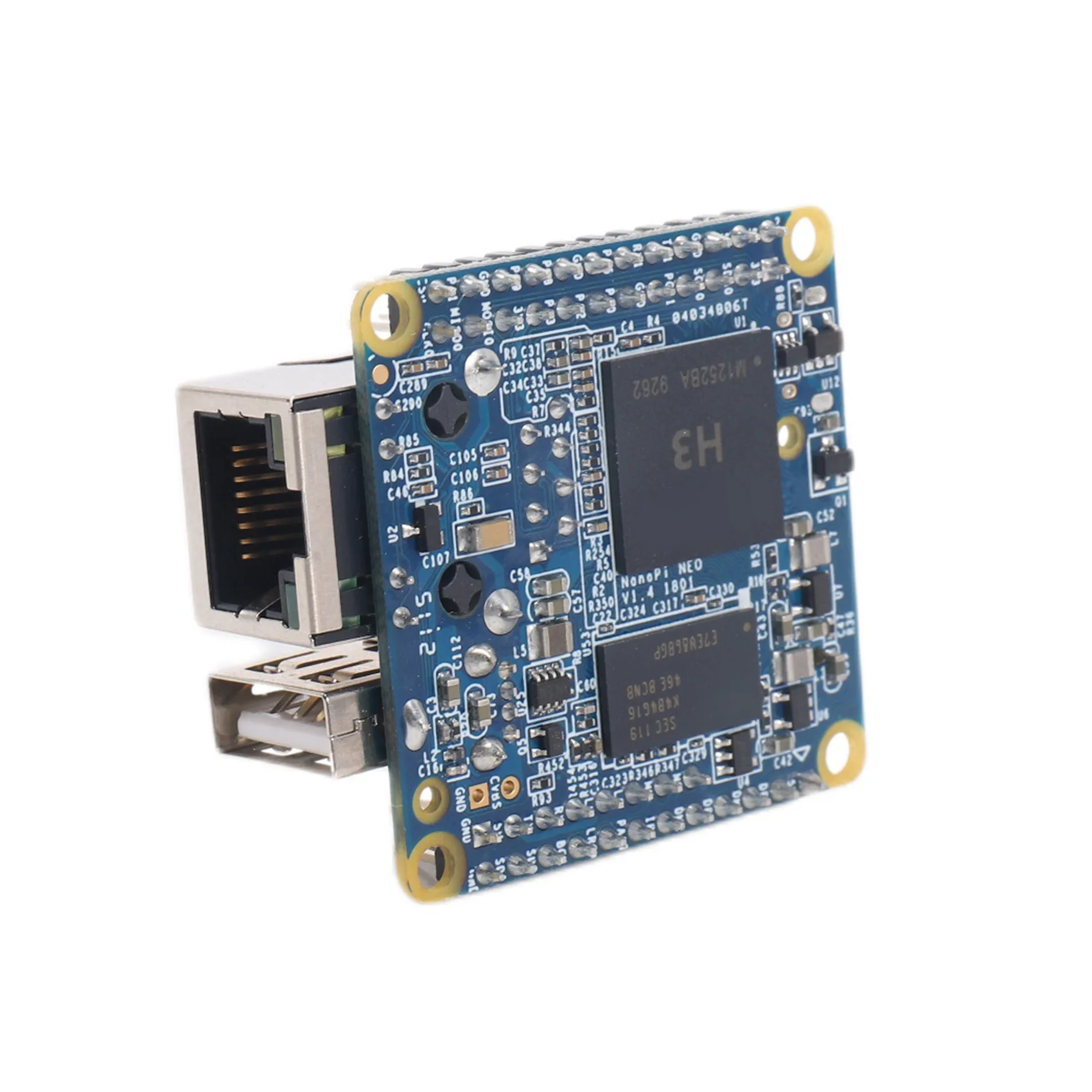 N15R-10X Nanopi NEO Open Source Allwinner H3 Entwicklungsboard Super für Raspberry Pie Quad-Core Cortex-A7 DDR3 RAM 512 MB Run