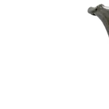 Smooth Edge Iron Vase with Antique Silver and Elegant Flared Design for Living Room Bedroom and Office Settings