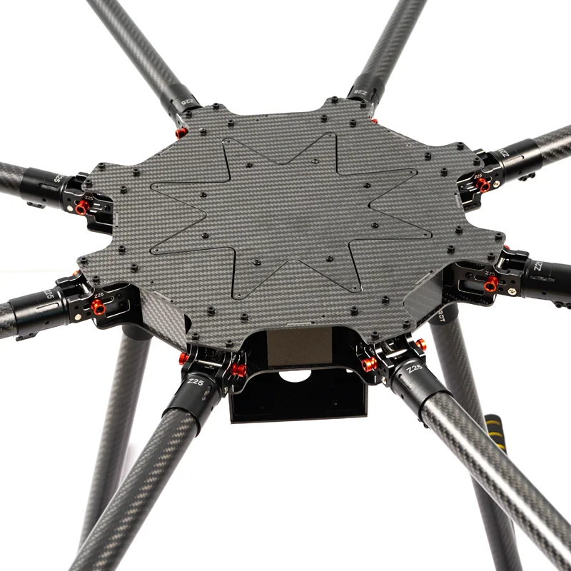 LX1100 V1/V2 Полностью углеродное волокно, 1100 мм, шестироторная рама B-CUBE 80A ESC PX4 Pixhawk, рама дрона управления полетом