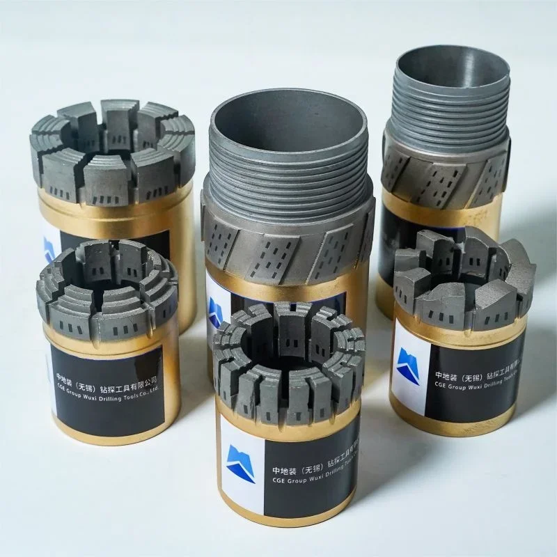 HQ High Efficiency Turbo Profile Impregnated Diamond Core Bit New Forging Drilling Tool  Drilling Bit for core drilling