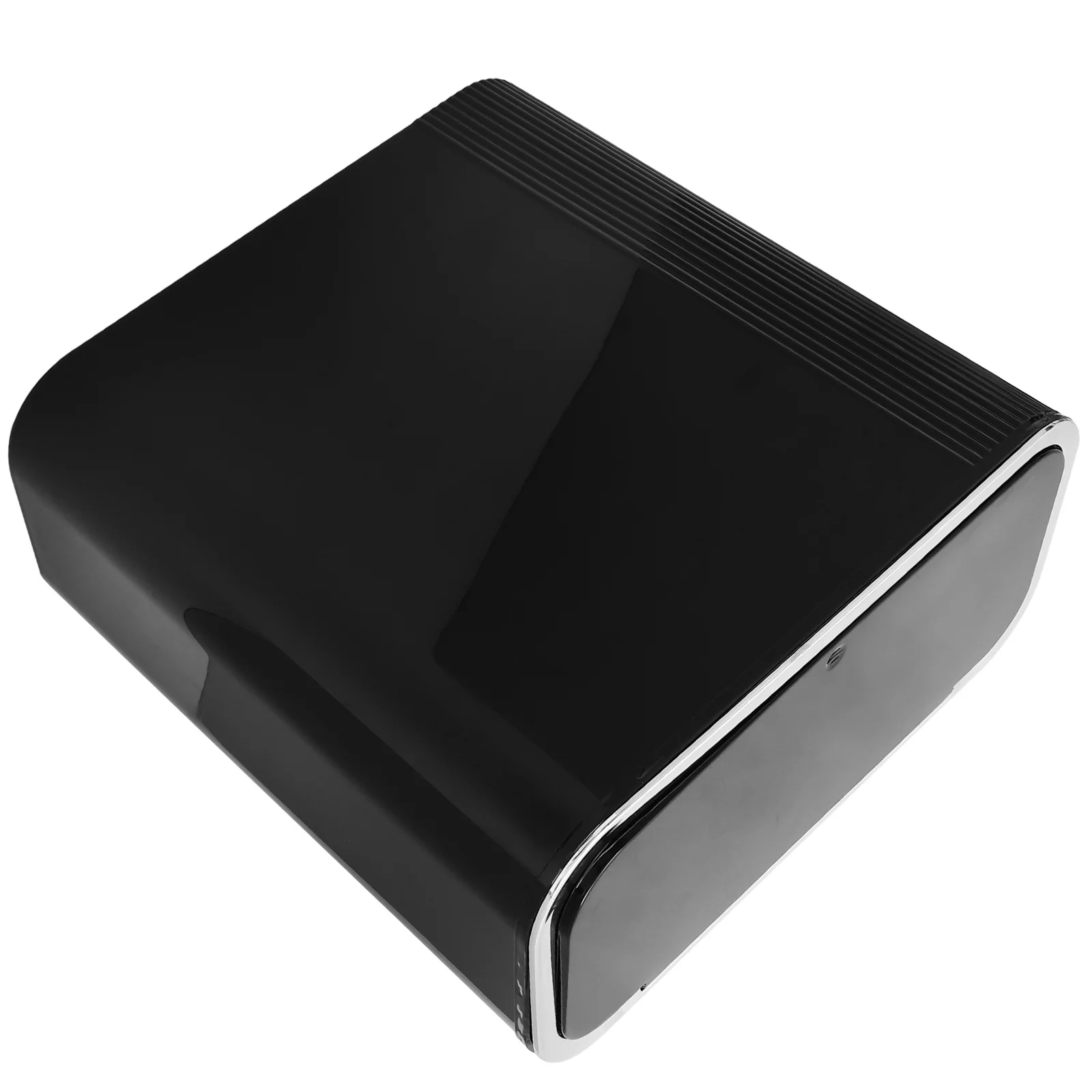 

Mirrored Trash Can with Lid Bathroom Waste Bin Bucket Cans for Bins Trashcan Slim Container Office