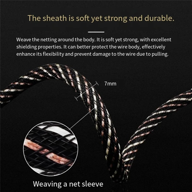 B24B كابل الصوت 2RCA ذكر إلى 2RCA موصل للمسرح المنزلي DVD مكبر للصوت التلفزيون فيديو الحبل المتكلم إشارة كابل #5