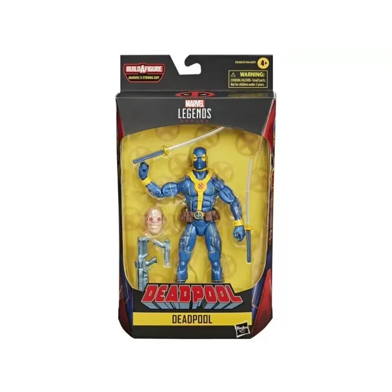 Original Hasbro Marvel Legends Strong Guy BAF Series Deadpool Action Figure Model Toys Collection view 6