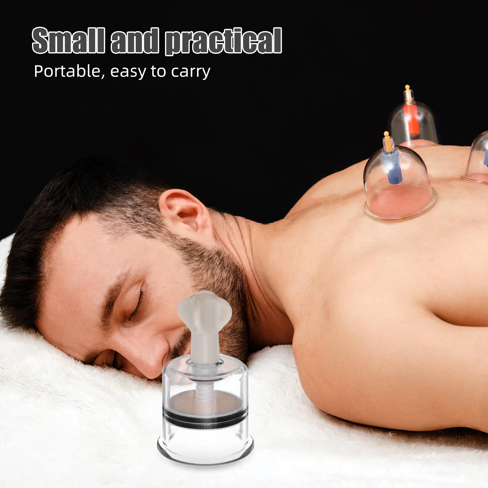 

Vacuum Cupping Therapy Chinese Suction Cups For Cellulite Removal Stress Relief Muscle Pain Headache Relief Home