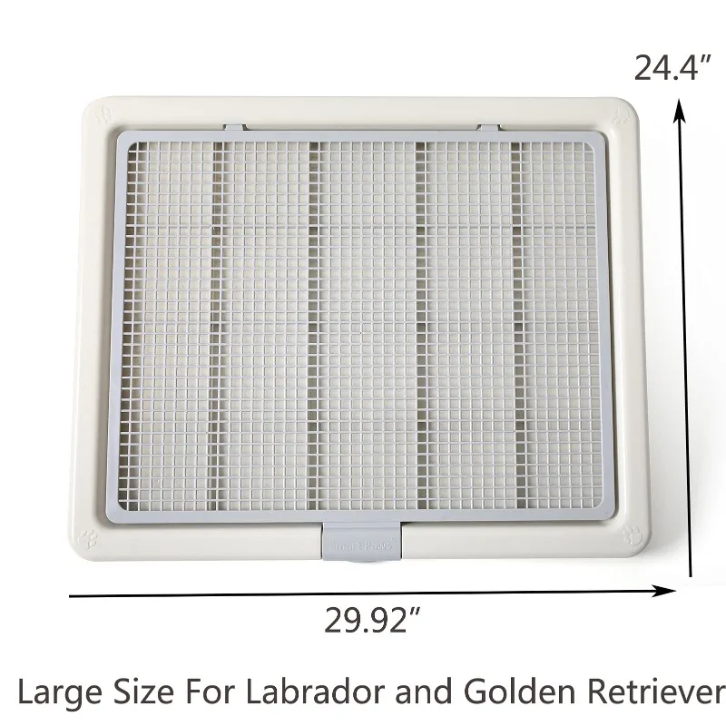 Dog  Training Cat Toilet Dog Pee Bedpan Pet Cleaning Dog Products Large 29.92"x24.4" Pet Training Tray,Pet Training Pads Holder