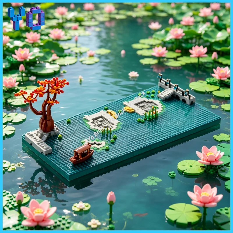 

Street View Expansion Pack MOC Building Kit, City Architecture Blocks for Assembling Hobbyists