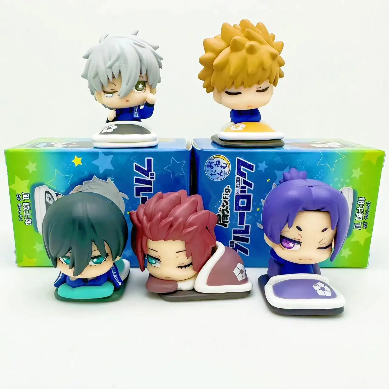 在庫あり ブルーロック ブラインドボックス Qバージョン ナギ・セイシロ リン・イツシ リン・イツシ セイ 睡眠 ハンドヘルド ブラインドボックス 日本語版 男の子向けギフト