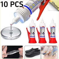 1/10Pcs Powerful Welding Repair Glue Universal Welding Adhesive Quick-drying Liquid Welding Filler for Metal Plastic Leather