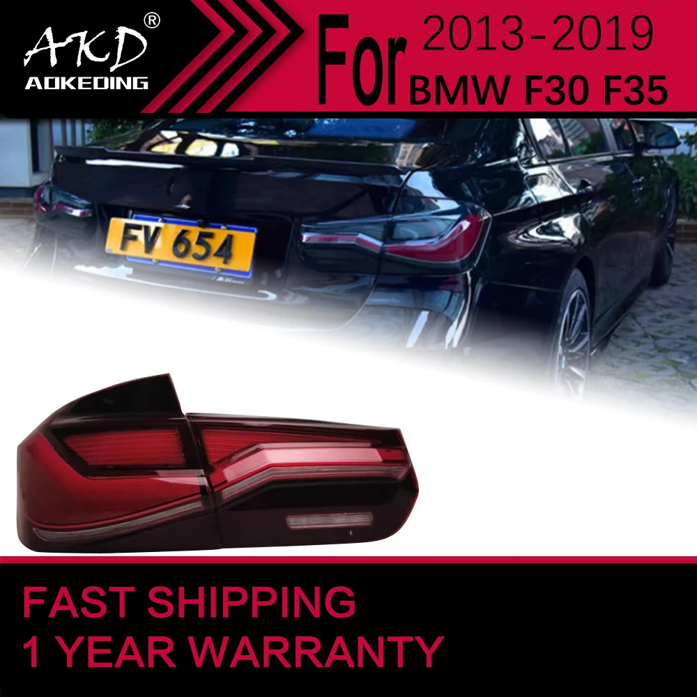 

Автомобильные фары для BMW F30 F35, светодиодный задний фонарь 2013-2019, 3 серии, задний стоп-сигнал, стоп-сигнал, DRL, задний ход, автомобильные аксессуары