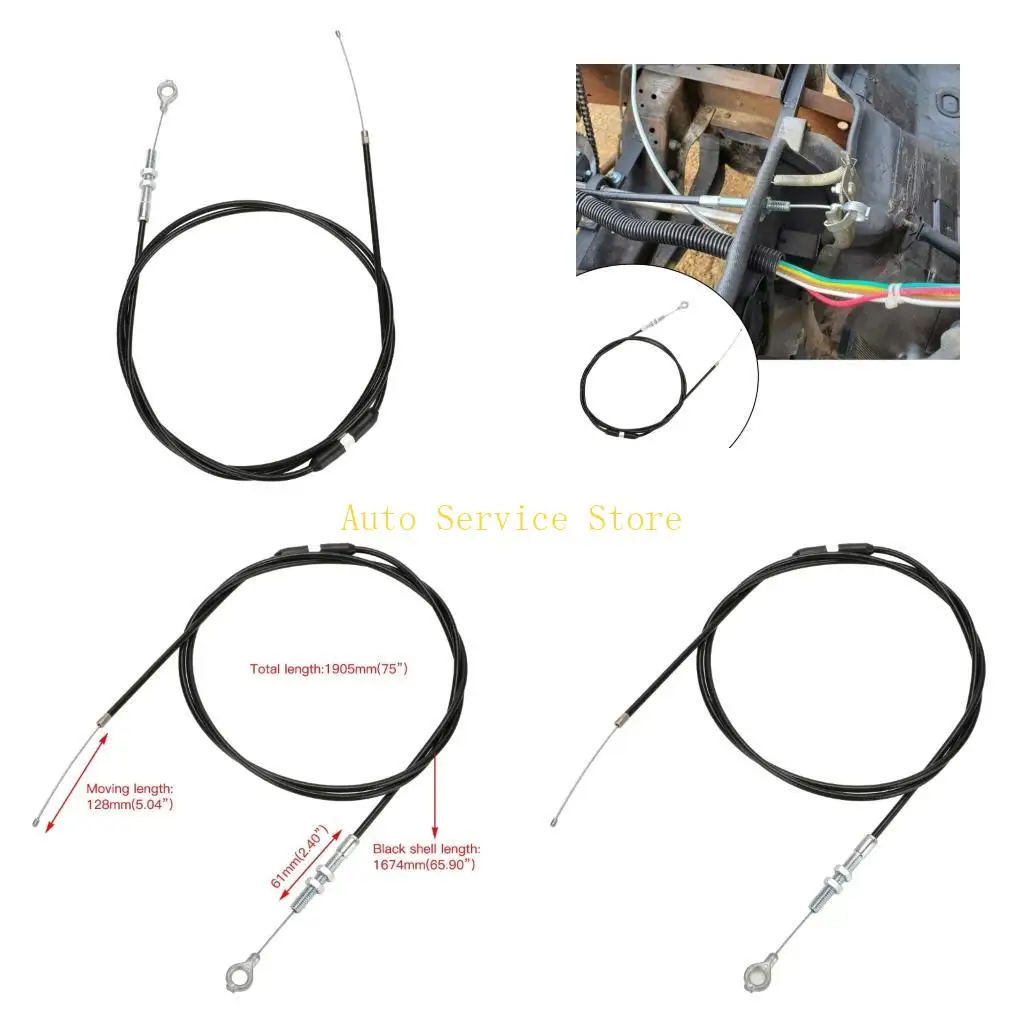 462A 75 Inch Throttle Cable For Predator 212Cc 196Cc 224Cc GX160 GX200 VM22 VM24 Engines
