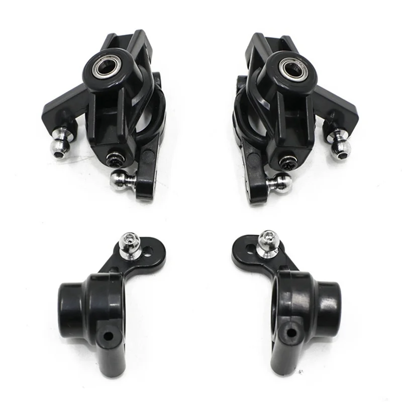 Steering Knuckle C-Hub Carrier Rear Hub Carrier Set for 144001 144010 124016 124017 124019 RC Car Spare Parts