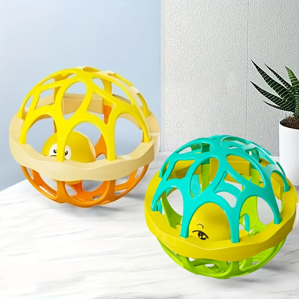 لعبة جرس اليد الاهتزازية للأطفال - لعبة تطوير الحسية والسمعية مع تدريب قبضة، هدية عيد ميلاد مثالية للرضع #6