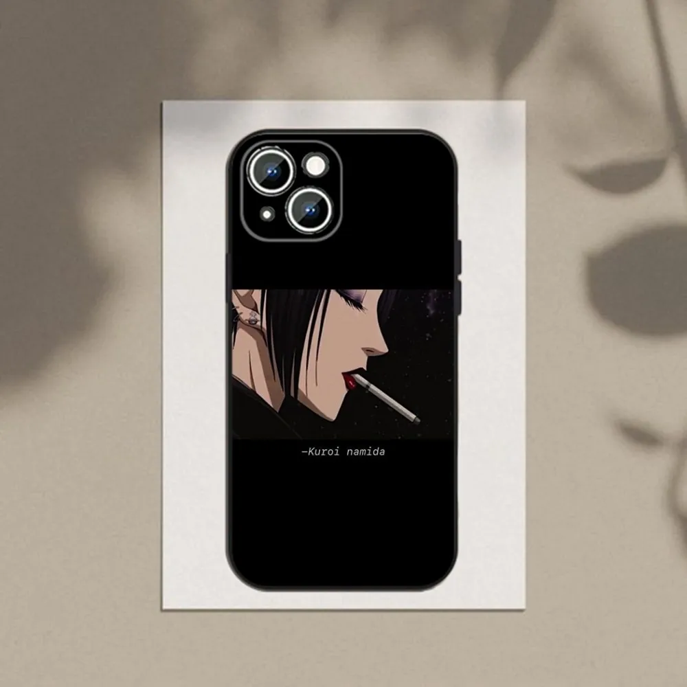 Nana Osaki Anime   Phone Case Phone Case For Apple iPhone 15,14,13,12,11,XS,XR,X,8,7,Pro,Max,Plus,mini Silicone Black Cover